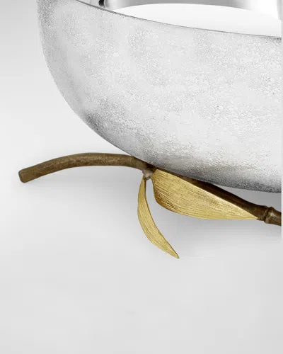 Michael Aram Zen Garden Medium Bowl In Silver