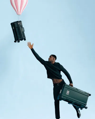Harper Collective Ghost Hard-sided Trunk Suitcase