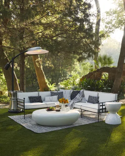 Neiman Marcus Avery Sectional Set In White