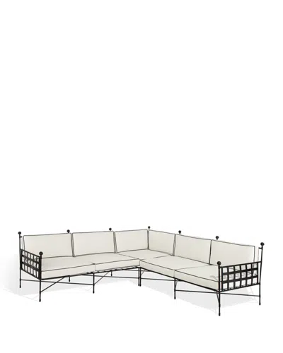 Neiman Marcus Avery Sectional Set In White