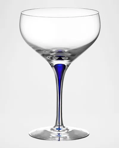 Orrefors Intermezzo Blue Coupe In Transparent