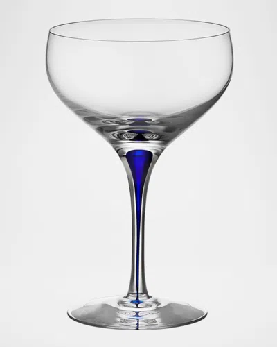 Orrefors Intermezzo Blue Coupe In Transparent