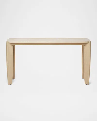 Interlude Home Rocco Console Table In Brown