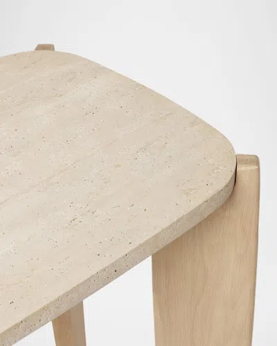 Interlude Home Rocco Console Table In Brown