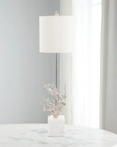 John-richard Collection Emanation Table Lamp In White