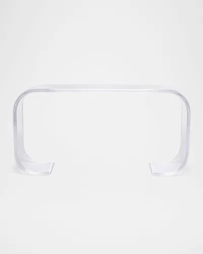 Interlude Home Chelsea Console Table In White