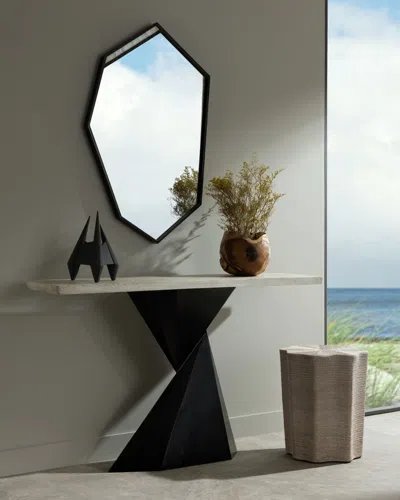 Arteriors Valder Console Table In Black