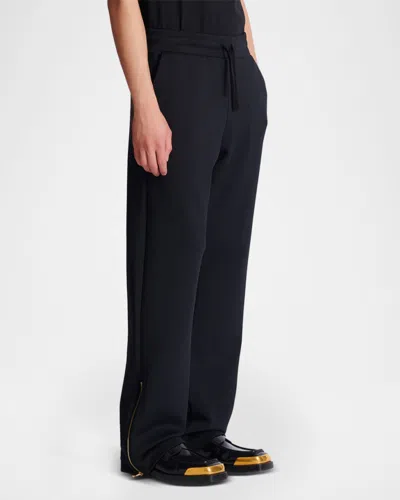 Balmain Drawstring-fastening Sweatpants In Black