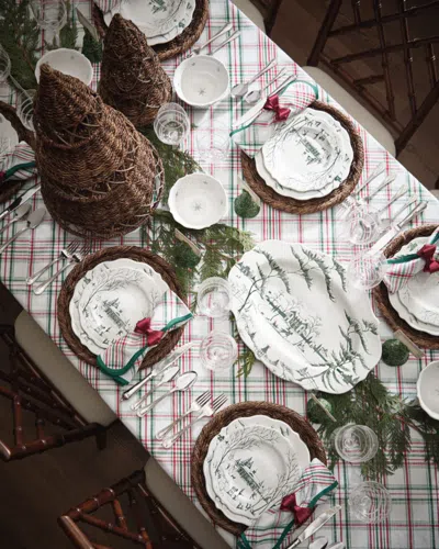 Juliska Bamboo 5-piece Flatware Set In Silver