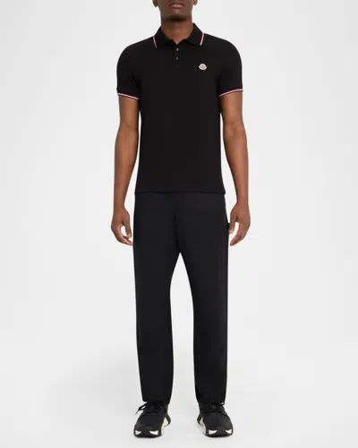 Moncler Maison Margiela Midi Dress Made From Virgin Wool In Black