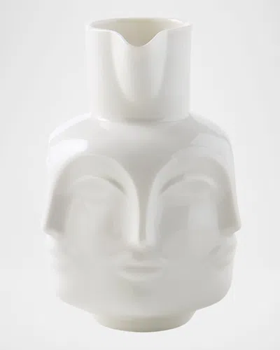 Jonathan Adler Dora Maar Pitcher, 49 Oz. In White