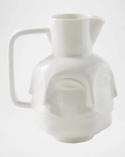 Jonathan Adler Dora Maar Pitcher, 49 Oz. In White