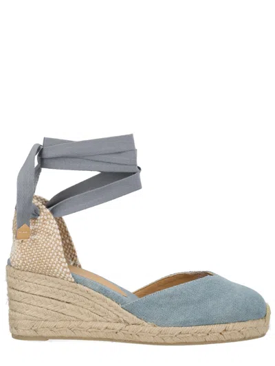 Castaã±er Chiara 110mm Wedge Espadrilles In Multi
