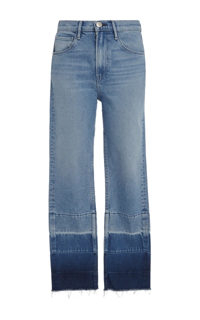 3x1 Shelter Straight Leg Cropped Jeans In Spectrum