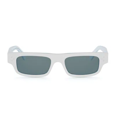 Celine Full Frame Sunglasses In White