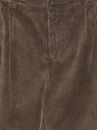 Myths Poseidone コーデュロイパンツ In Brown