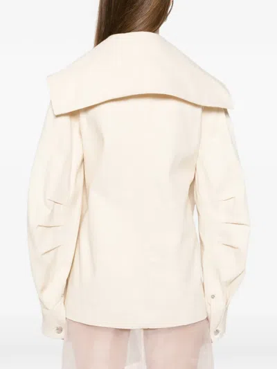 Simone Rocha Sailor-collar Bow Jacket In Multi