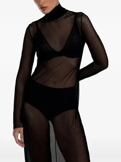 Ame.m レースブラ In Black