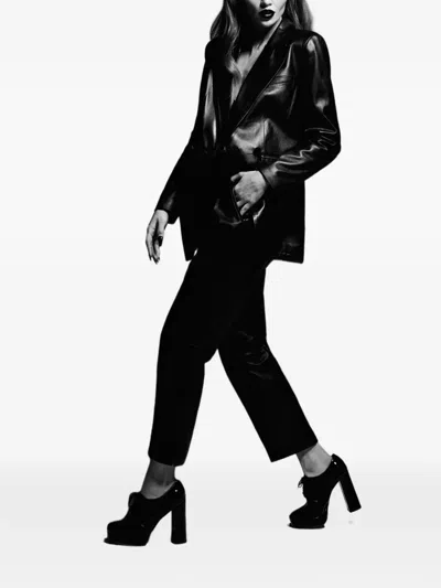 Ame.m プリーツ パンツ In Black