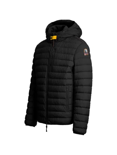 Parajumpers Black Quilted Down Jacket In Black