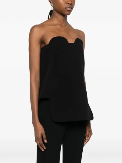 N°21 バンドゥ トップ In Black