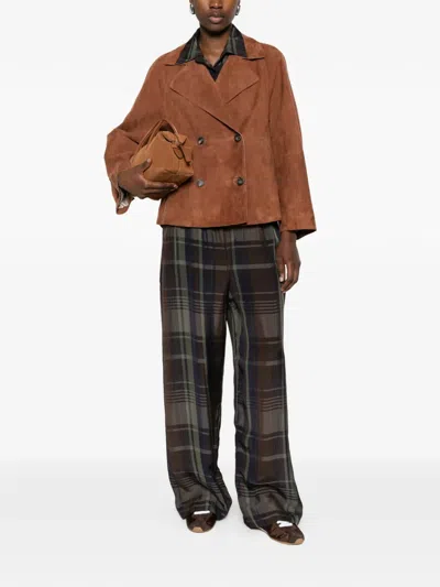 Weekend Max Mara Double-breasted Jacket In Multi