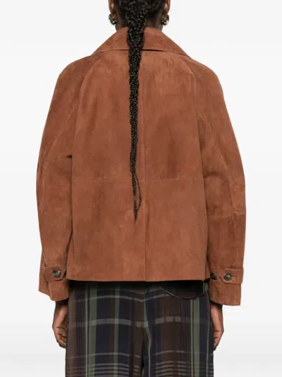 Weekend Max Mara Double-breasted Jacket In Multi