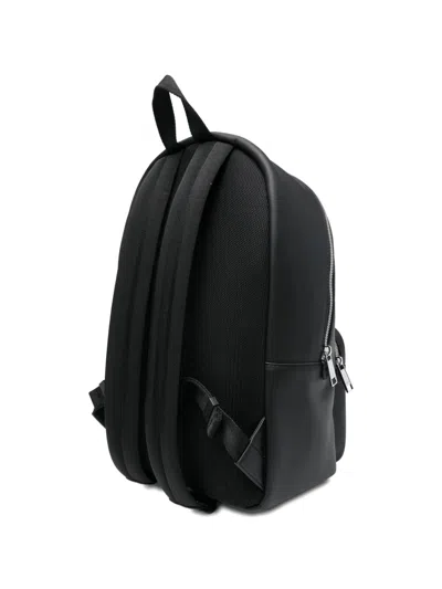 Hugo Boss Boss Monogram Backpack In Black