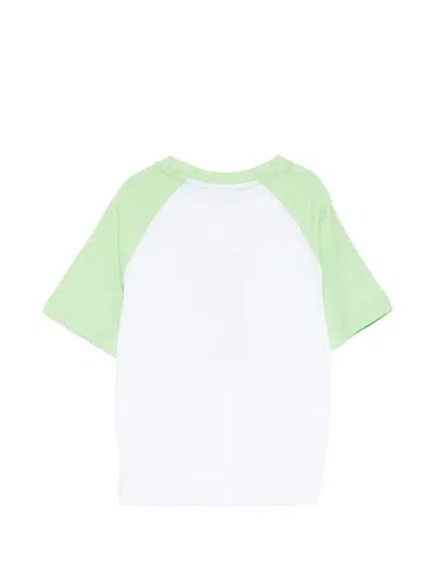 Msgm Logo T-shirt In White