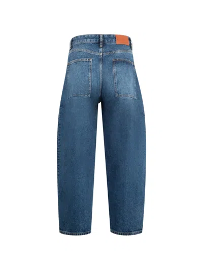 Studio Nicholson Volume Denim Jeans In Blue