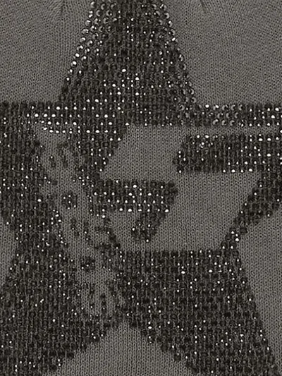 Sp5der スターラインストーン ビーニー In Gray