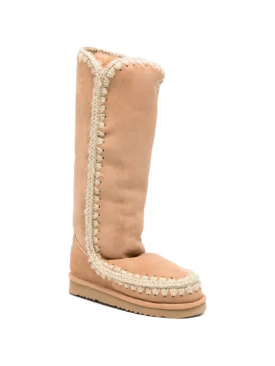 Mou Eskimo Suede Boots In Multi