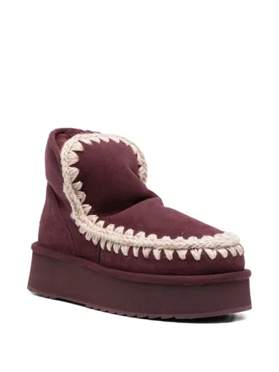 Mou Moni Eskimo Platform Boots In Multi