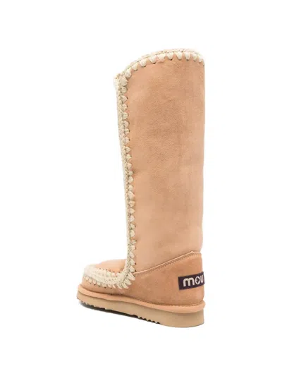 Mou Eskimo Suede Boots In Multi