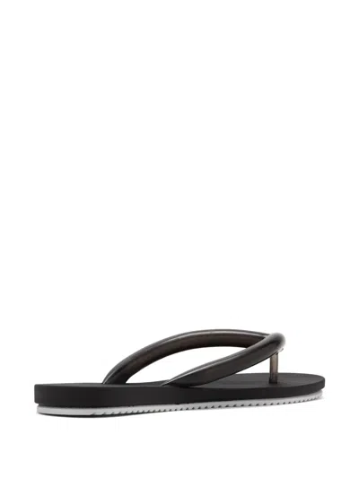 Melissa Airflow Strap Flip-flops In Black