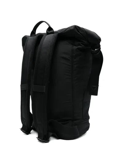 Y-3 Logo Backpack In Black
