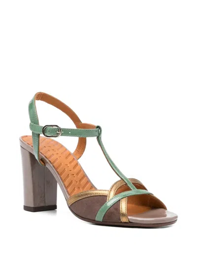 Chie Mihara Bejo Leather Sandals In Multi
