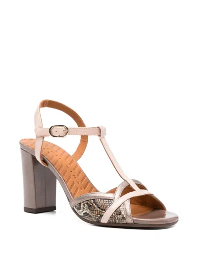 Chie Mihara Bejo Leather Sandals In Multi