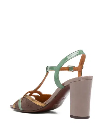 Chie Mihara Bejo Leather Sandals In Multi