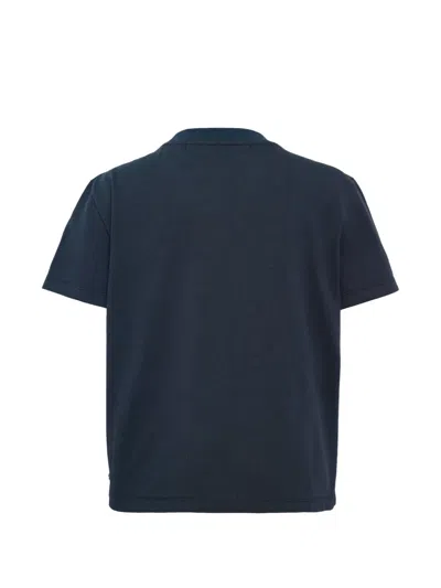 Andersson Bell Studded-details T-shirt In Blue