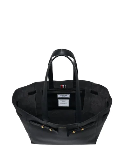 Thom Browne Mrs. Thom Cabas Bag In Black