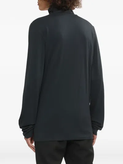 Rier Roll Neck T-shirt In Blue