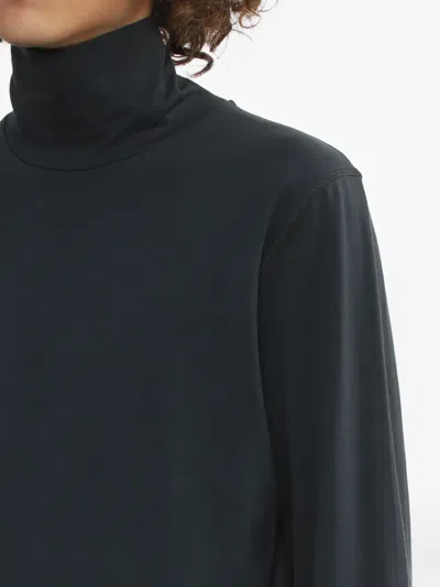 Rier Roll Neck T-shirt In Blue