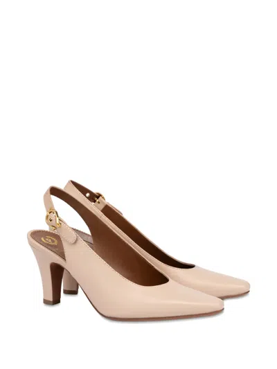 Pollini Muse  Slingback Pumps In Multi