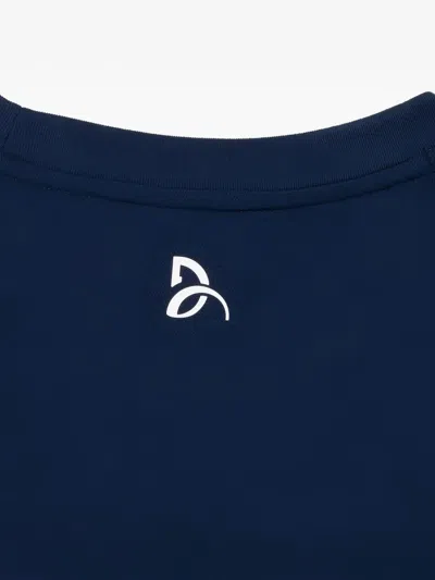 Lacoste Mens Classic Fit Cotton Jersey T-shirt In Blue