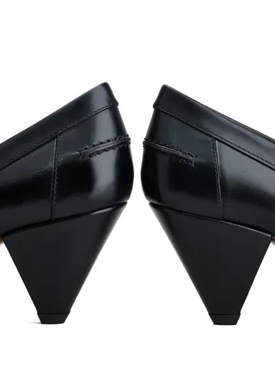 Tod's Pointed Leather Pumps In Multi