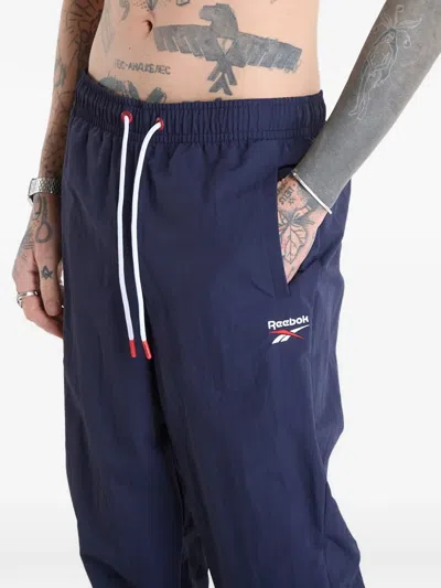 Reebok Drawstring Track Trousers In Blue