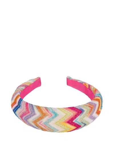 Missoni Zigzag Headband In Pattern