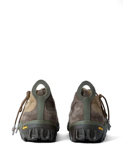 Our Legacy Gabe Suede Sneakers Round Toe Rubber Sole In Multi