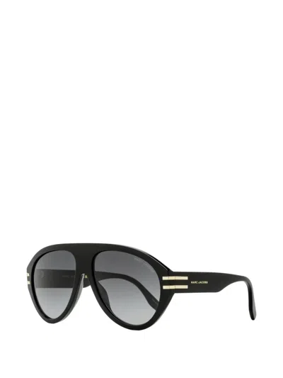 Marc Jacobs 747 Pilot-frame Sunglasses In Gold